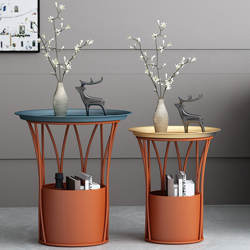 Bandeja redonda Tabla lateral del lado