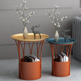 Bandeja redonda Tabla lateral del lado