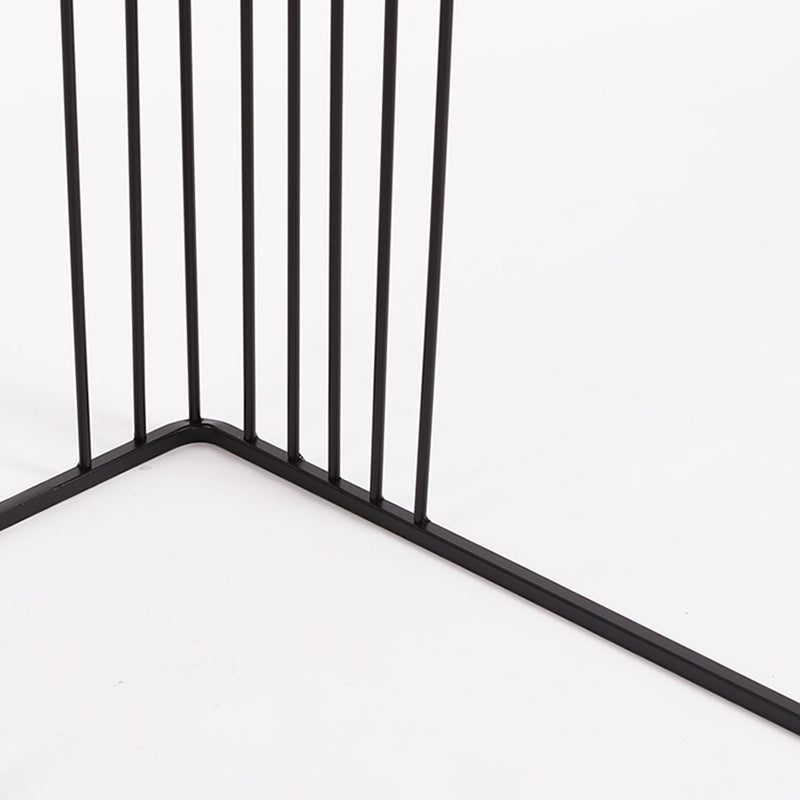 Mid-Century Rectangular Side Table Metal C Side Table, 23.23" Tall Clearhalo 'Coffee & Accent Tables' 'End & Side Tables' 'end_side_tables' 'furn' 'furn_end_side_tables' 'Furniture' 'Living Room Furniture' 6349933