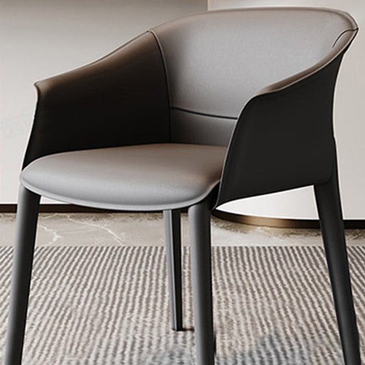 Arms Included Barrel Chair Barrel Sloped Arm Accent Chair with Legs Clearhalo 'Accent Chairs' 'accent_chairs' 'Chairs & Seating' 'furn' 'furn_accent_chairs' 'Furniture' 'Living Room Furniture' 6349971