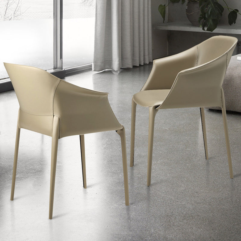 Arms Included Barrel Chair Barrel Sloped Arm Accent Chair with Legs Clearhalo 'Accent Chairs' 'accent_chairs' 'Chairs & Seating' 'furn' 'furn_accent_chairs' 'Furniture' 'Living Room Furniture' 6349979