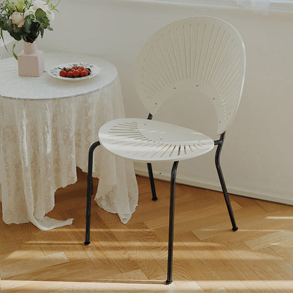 Armless Fixed Back Lounge Chair Living Room Armchair with Legs White 1 Piece Black Clearhalo 'Accent Chairs' 'accent_chairs' 'Chairs & Seating' 'furn' 'furn_accent_chairs' 'Furniture' 'Living Room Furniture' 6350345