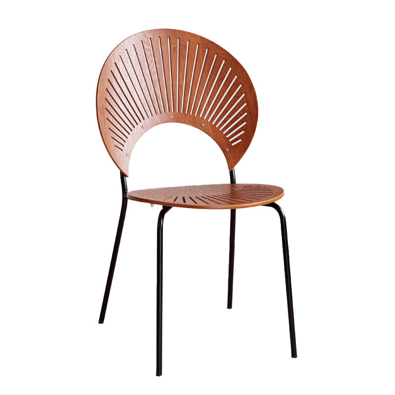 Armless Fixed Back Lounge Chair Living Room Armchair with Legs Clearhalo 'Accent Chairs' 'accent_chairs' 'Chairs & Seating' 'furn' 'furn_accent_chairs' 'Furniture' 'Living Room Furniture' 6350346