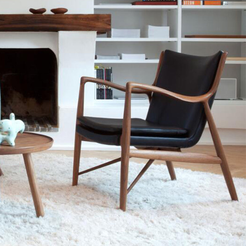 Arms Included Fixed Back Armchair Living Room Chair with Cushion Clearhalo 'Accent Chairs' 'accent_chairs' 'Chairs & Seating' 'furn' 'furn_accent_chairs' 'Furniture' 'Living Room Furniture' 6350355