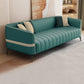 Contemporary Stain Resistant Sofa with Tight Back and Tuxedo Arm