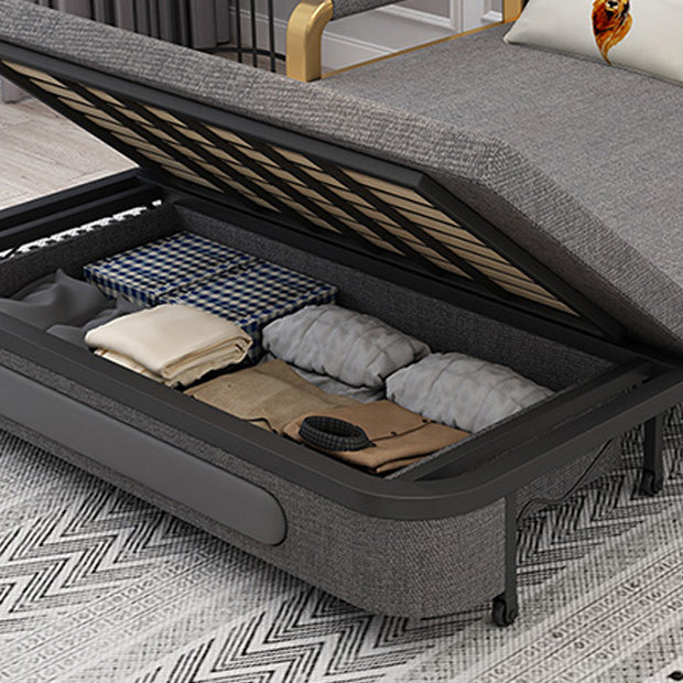 33.46 "H MODERNE CATTUUR BLEND SQUARE ARM BEOPA BED VOOR LEIDEKAMER