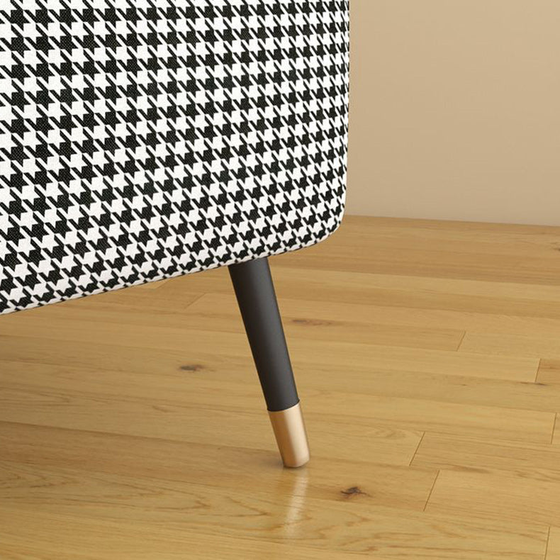 Eigentijdse strakke achterbank met vierkante arm voor woonkamer