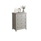 Contemporary Rubberwood Storage Cabinet with Drawers in Gray Clearhalo 'Cabinets & Chests' 'cabinets_chests' 'furn' 'furn_cabinets_chests' 'Furniture' 'Living Room Furniture' 6350503