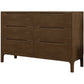 Espresso Solid Wood Accent Chest Mid-Century Modern Storage Cabinet with Drawers Clearhalo 'Cabinets & Chests' 'cabinets_chests' 'furn' 'furn_cabinets_chests' 'Furniture' 'Living Room Furniture' 6350568