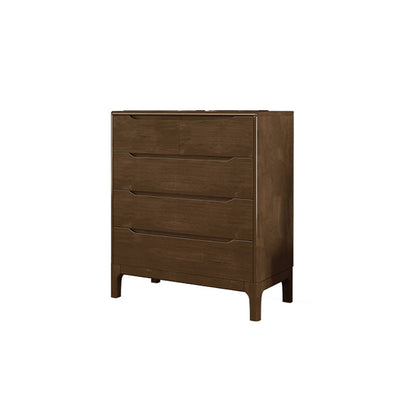 Espresso Solid Wood Accent Chest Mid-Century Modern Storage Cabinet with Drawers 5 Clearhalo 'Cabinets & Chests' 'cabinets_chests' 'furn' 'furn_cabinets_chests' 'Furniture' 'Living Room Furniture' 6350573