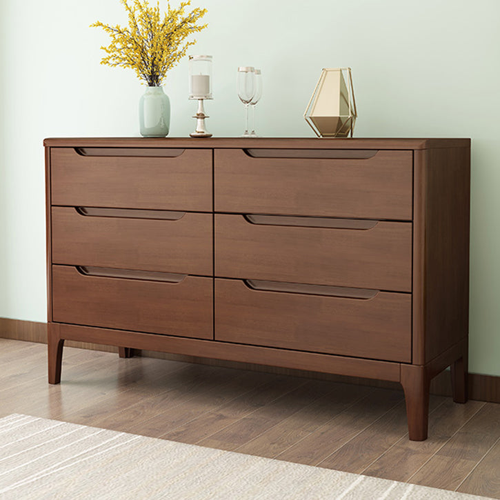 Rubberwood 15.4" D Accent Chest Drawers Included Storage Cabinet Clearhalo 'Cabinets & Chests' 'cabinets_chests' 'furn' 'furn_cabinets_chests' 'Furniture' 'Living Room Furniture' 6350670