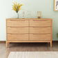 Rubberwood 15.4" D Accent Chest Drawers Included Storage Cabinet Clearhalo 'Cabinets & Chests' 'cabinets_chests' 'furn' 'furn_cabinets_chests' 'Furniture' 'Living Room Furniture' 6350678