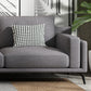 L-shape 4-seater Fabric Sectional Slipcovered Square Arm Sectional Clearhalo 'furn' 'furn_sectionals' 'Furniture' 'Living Room Furniture' 'Sectionals' 6350695