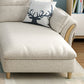 3-Sitzer-Sofasofa aus Stoff mit Überzug und Stauraum