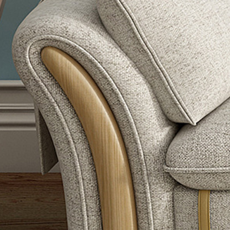 3-Sitzer-Sofasofa aus Stoff mit Überzug und Stauraum