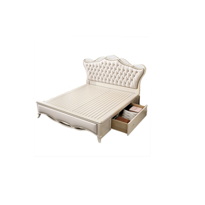 Victoriaans verstelbare hoogte bed gestoffeerd hoofdeinde standaardbed