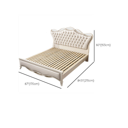 Viktorianisch verstellbares bettbett gepolsterte Kopfteil Standard Bett