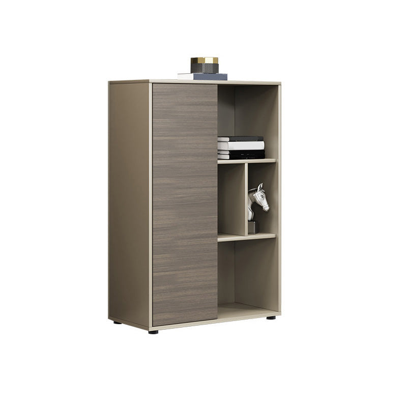 Archivo vertical escandinavo Gabinete de almacenamiento de madera Archivo de almacenamiento para la oficina en casa