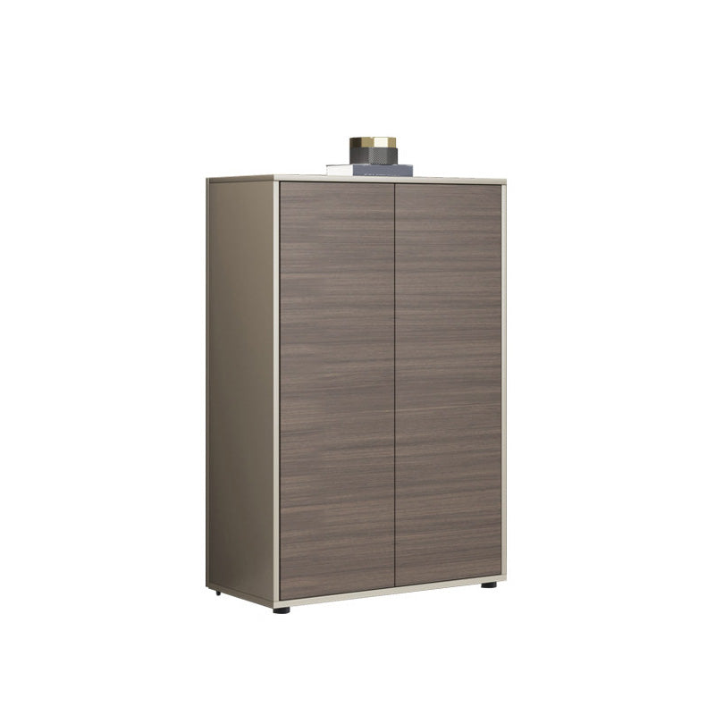 Archivo vertical escandinavo Gabinete de almacenamiento de madera Archivo de almacenamiento para la oficina en casa