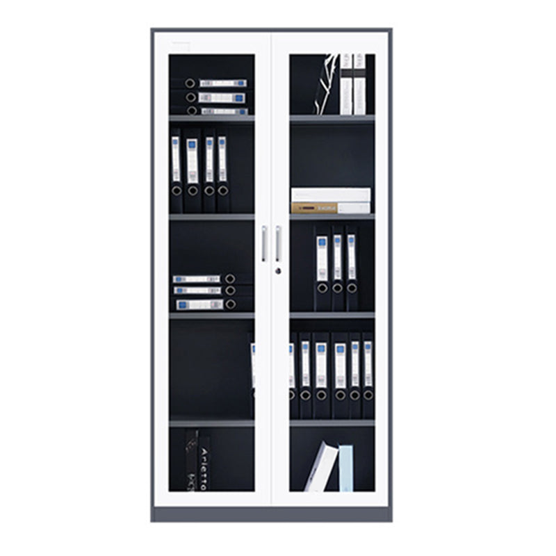 Modern File Cabinet Storage Shelves Color Block File Cabinet for Home or Office