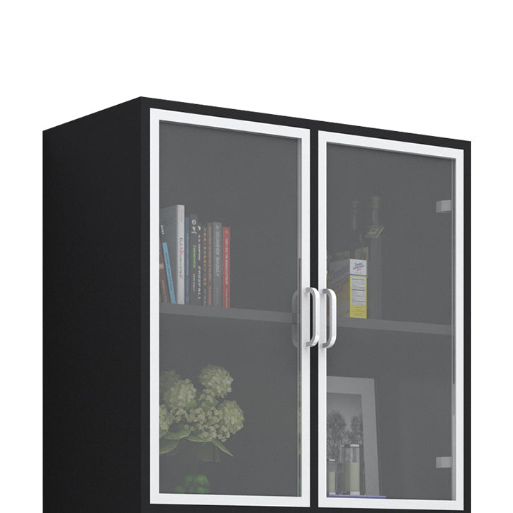Nordic Style File Cabinets Solid Wood Horizontal File Cabinet with Key Lock Office Clearhalo 'Filing Cabinets' 'filling_cabinets' 'furn' 'furn_filling_cabinets' 'Furniture' 'Office Furniture' 6351187