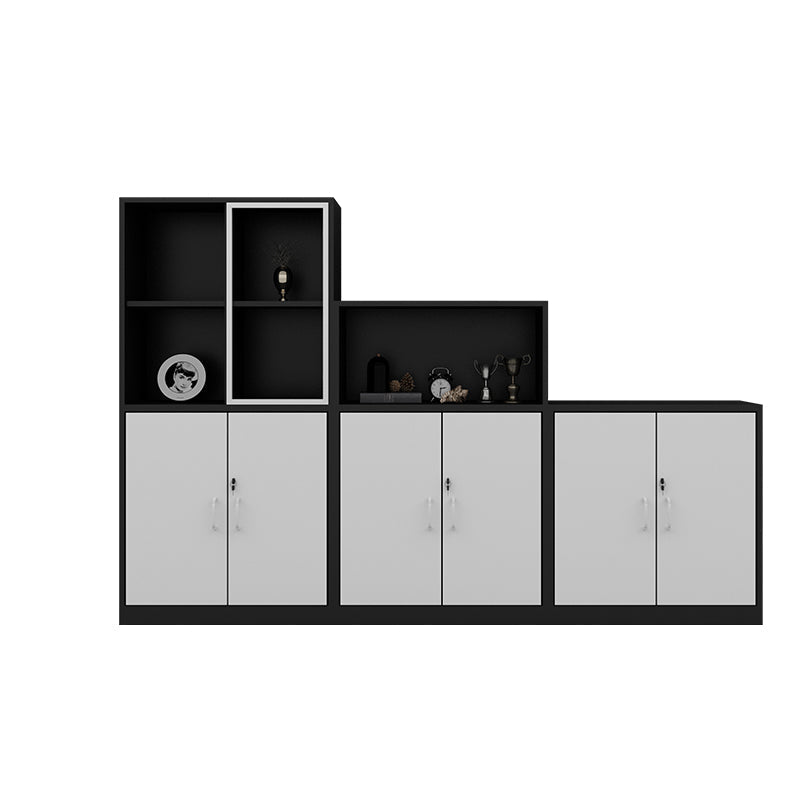 Nordic Style File Cabinets Solid Wood Horizontal File Cabinet with Key Lock Office Clearhalo 'Filing Cabinets' 'filling_cabinets' 'furn' 'furn_filling_cabinets' 'Furniture' 'Office Furniture' 6351189