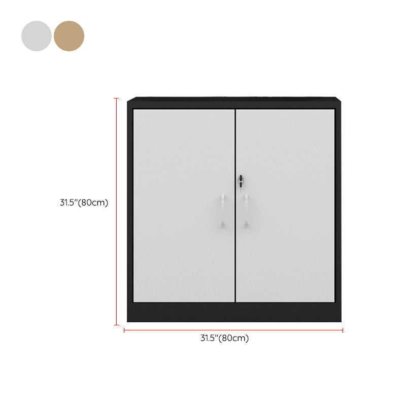 Nordic Style File Cabinets Solid Wood Horizontal File Cabinet with Key Lock Office Clearhalo 'Filing Cabinets' 'filling_cabinets' 'furn' 'furn_filling_cabinets' 'Furniture' 'Office Furniture' 6351191