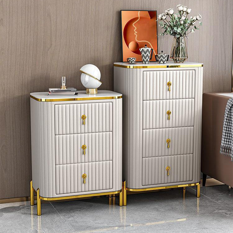 Glam Vertical Stone Storage Chest Bedroom Chest with Drawers Clearhalo 'Bedroom Furniture' 'Dressers & Chests' 'dressers_chests' 'furn' 'furn_dressers_chests' 'Furniture' 6351693