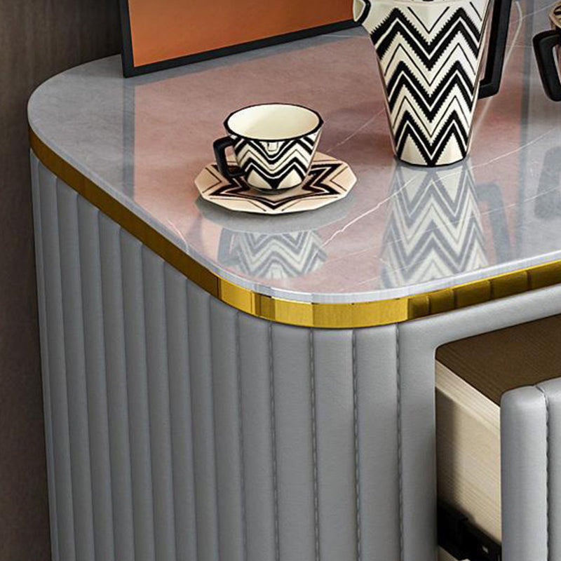 Glam Vertical Stone Storage Chest Bedroom Chest with Drawers Clearhalo 'Bedroom Furniture' 'Dressers & Chests' 'dressers_chests' 'furn' 'furn_dressers_chests' 'Furniture' 6351701