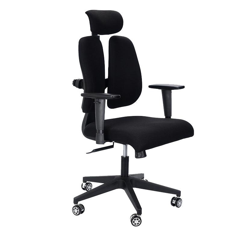 Modern Desk Chair Mesh Executiver Chair High-Back Chair in Black Clearhalo 'furn' 'furn_office_chair' 'Furniture' 'Office Chairs' 'Office Furniture' 'office_chair' 6352168