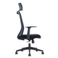 Silla contemporánea de microfibra, sillón con respaldo alto para conferencias