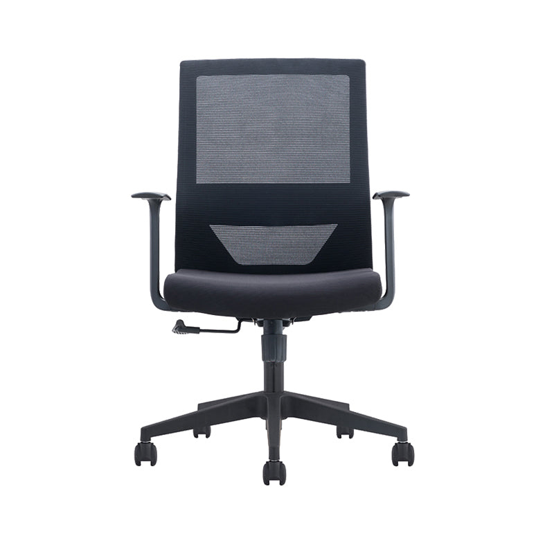 Silla contemporánea de microfibra, sillón con respaldo alto para conferencias
