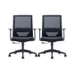 Silla contemporánea de microfibra, sillón con respaldo alto para conferencias