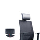 Silla contemporánea de microfibra, sillón con respaldo alto para conferencias