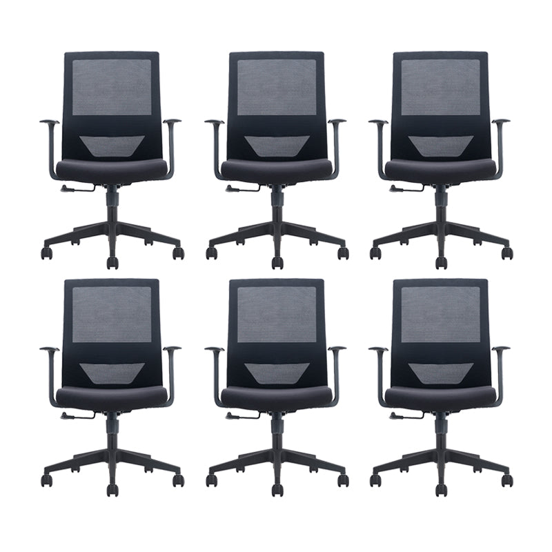 Silla contemporánea de microfibra, sillón con respaldo alto para conferencias
