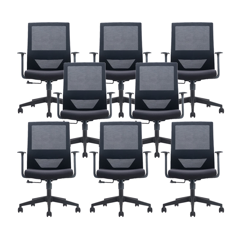 Silla contemporánea de microfibra, sillón con respaldo alto para conferencias