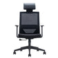 Silla contemporánea de microfibra, sillón con respaldo alto para conferencias