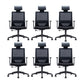 Silla contemporánea de microfibra, sillón con respaldo alto para conferencias