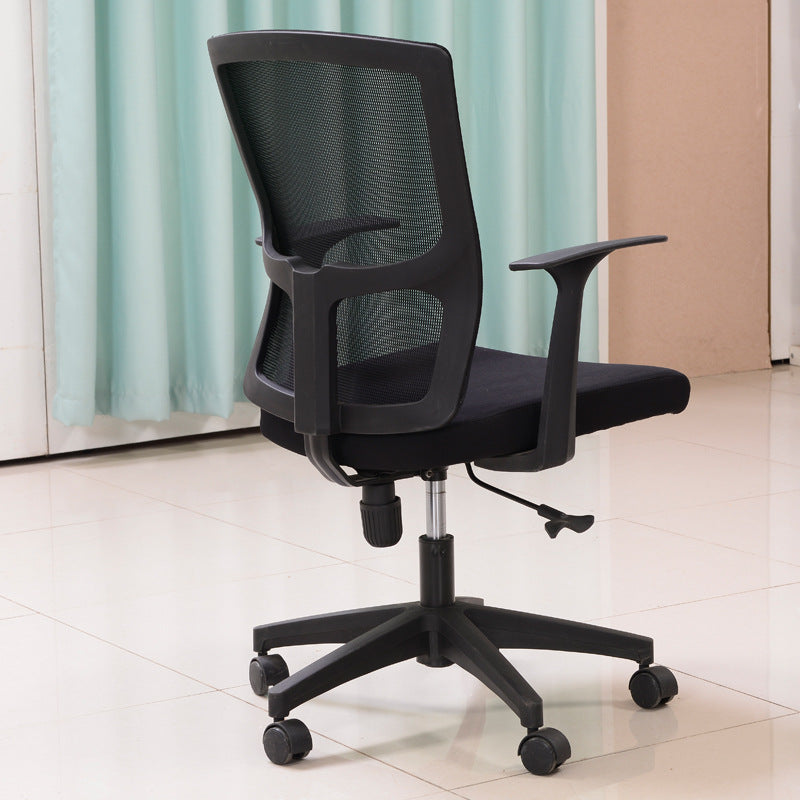 Silla de microfibra contemporánea Task Mid-Back Silla de escritorio para oficina