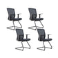 Silla de microfibra contemporánea Task Mid-Back Silla de escritorio para oficina