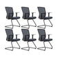 Silla de microfibra contemporánea Task Mid-Back Silla de escritorio para oficina
