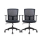 Silla de microfibra contemporánea Task Mid-Back Silla de escritorio para oficina