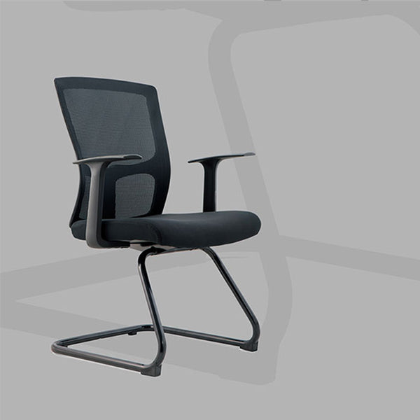 Silla de microfibra contemporánea Task Mid-Back Silla de escritorio para oficina