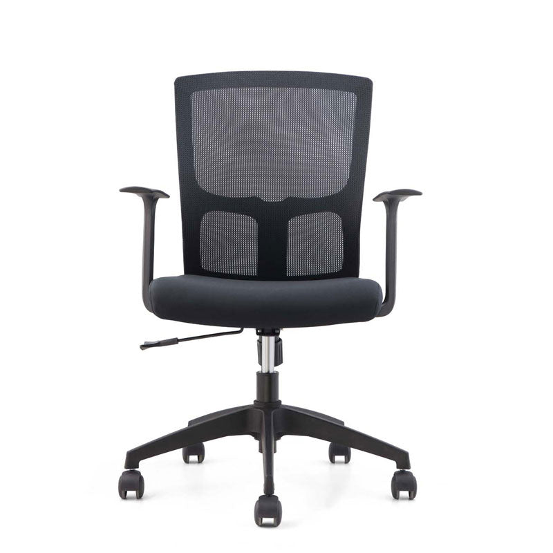 Silla de microfibra contemporánea Task Mid-Back Silla de escritorio para oficina