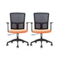 Silla de microfibra contemporánea Task Mid-Back Silla de escritorio para oficina