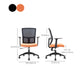 Silla de microfibra contemporánea Task Mid-Back Silla de escritorio para oficina