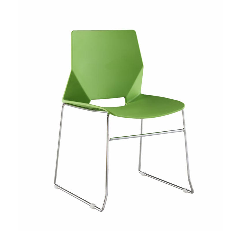 19" Wide Contemporary Desk Chair No Wheels Armless Conference Chair Clearhalo 'furn' 'furn_office_chair' 'Furniture' 'Office Chairs' 'Office Furniture' 'office_chair' 6352436