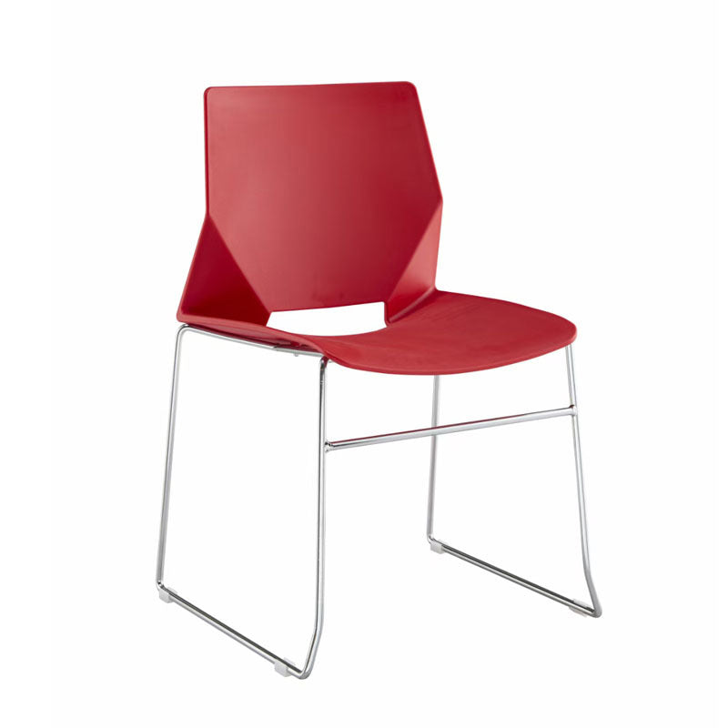 19" Wide Contemporary Desk Chair No Wheels Armless Conference Chair Clearhalo 'furn' 'furn_office_chair' 'Furniture' 'Office Chairs' 'Office Furniture' 'office_chair' 6352439