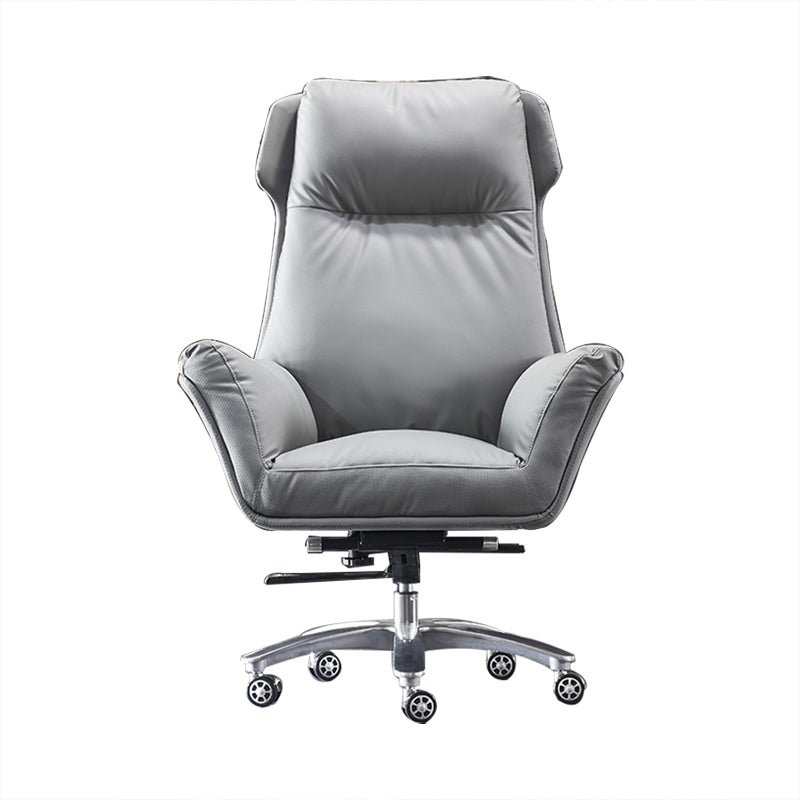 Moderner Executive Swivel Office Chair High Back Armless Manager Stuhl