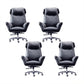 Moderner Executive Swivel Office Chair High Back Armless Manager Stuhl